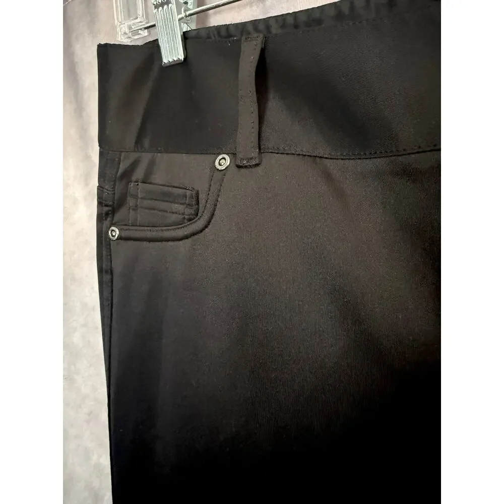 NY&C Tailored Stretch Dress Pants Trousers Satin Style New York & Company - Picture 6 of 9